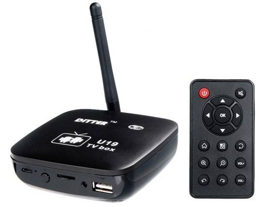 <SALE> Ditter U19 Android 4.2 Cortex-A9 Dual Core 1.6GHz 8GB Mini PC Android TV Box (Black)..!