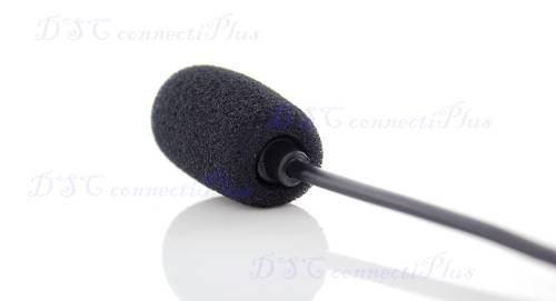 Wireless FM Transmitter + Receiver Set w/ Mini Clip Microphone + Headphone (Black)..!