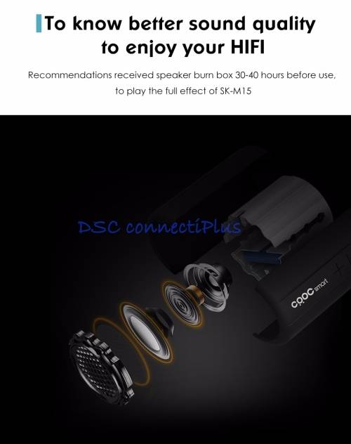 CRDC Mini Wireless Bluetooth Speaker Waterproof Bicycle Portable Stereo Music Subwoofer Loudspeaker!