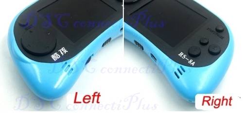 Video Game Console 8 Bit Colour Screen 2.5 inch Handheld Game Player Built-in 260 Games (Sky Blue) !