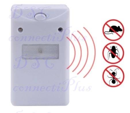 Ultrasonic Electronic Pest Control Rodent Rat Mouse Repeller Anti Mosquito (White)..!