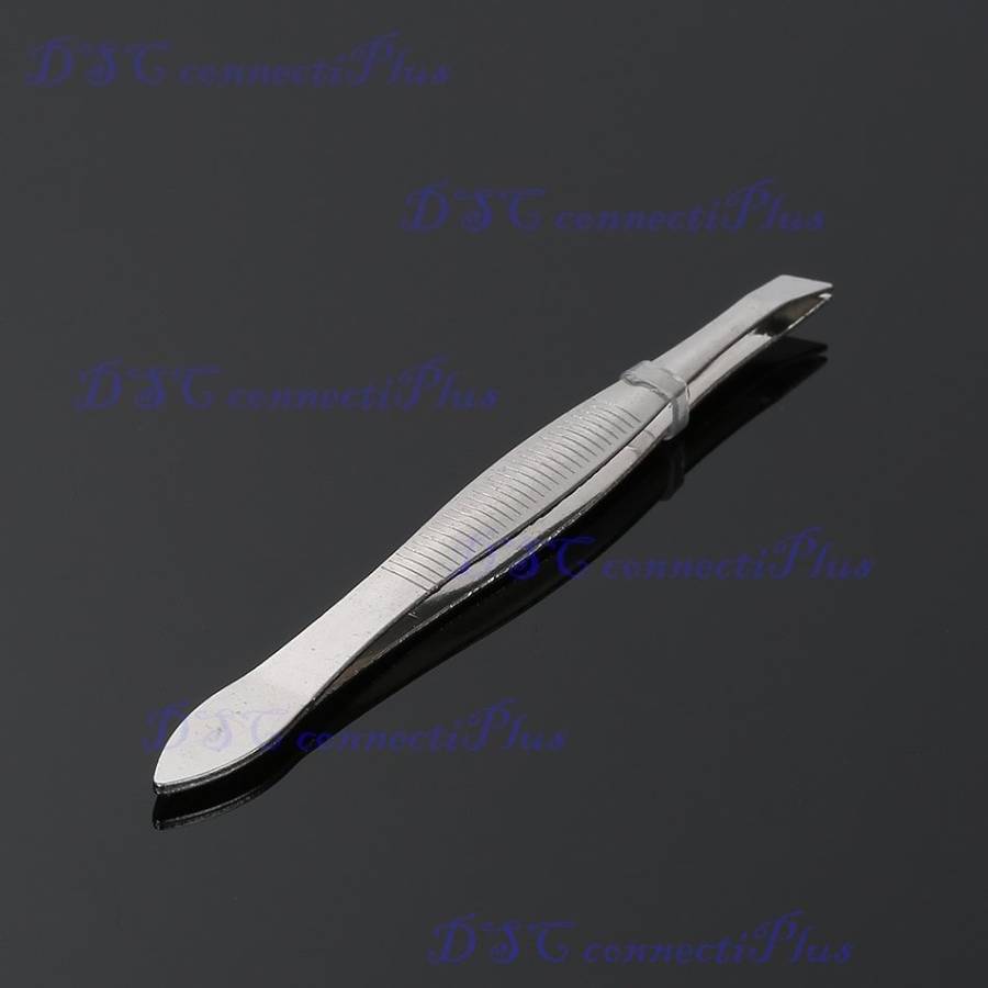 High Quality Stainless Steel Slanted Eyebrow Tweezer Professional Face Hair Remover Beauty Tool..!