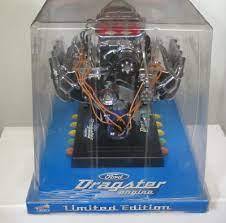 Liberty Classics Hemi Top Fuel Dragster Engine Replica, 1/6th Scale Die Cast