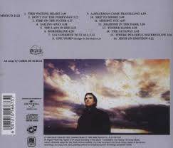 CD - CHRIS DE BURGH - SPARK TO A FLAME