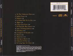 CD - VANGELIS - PORTRAITS
