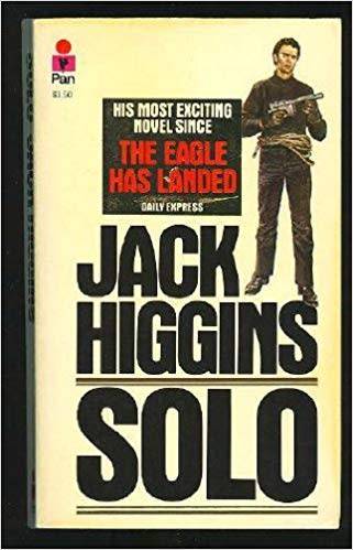 PAPERBACK - JACK HIGGINS - SOLO (CONDITION EXCELLENT)