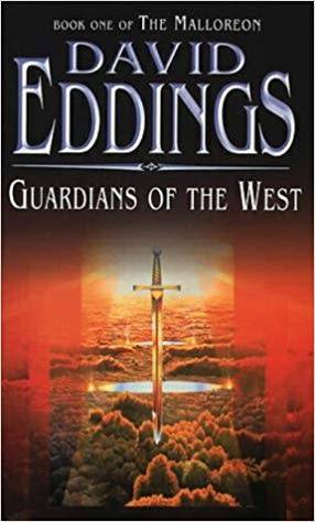 SOFT COVER  -  DAVID EDDINGS (THE MALLOREON)  BOOK 1 - GUARDIANS OF THE WEST (CONDITION EXCELLENT)