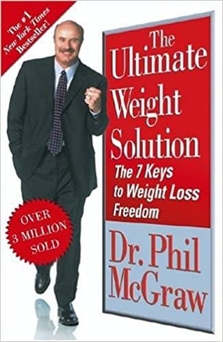 HARD COVER -  THE ULTIMATE WEIGHT SOLUTION BY Dr. PHIL McGRAW.  (CONDITION EXCELLENT)
