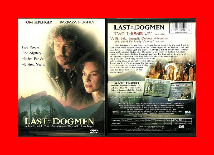 Last of the Dogmen DVD - Region 1 Edition