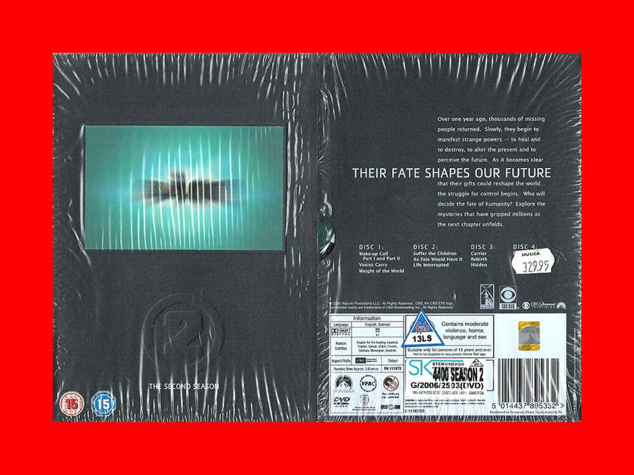 DVD - THE 4400 SEASON 2   -  REGION 2 EDITION