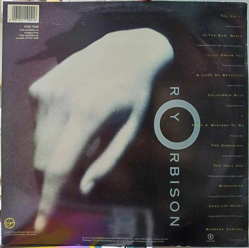 VINYL LP RECORD  - Roy Orbison - Mystery Girl
