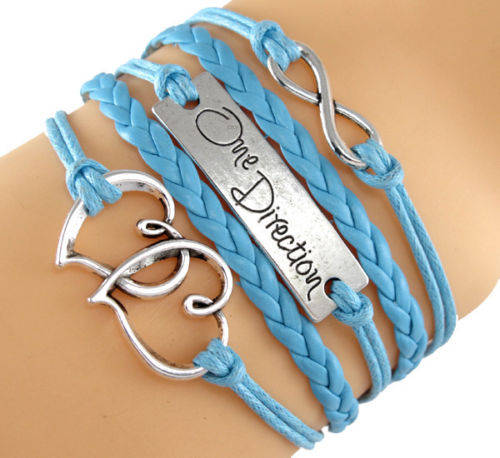 **GORGEOUS AND HOT!!***BEAUTIFUL ONE DIRECTION INFINITY BRACELET!