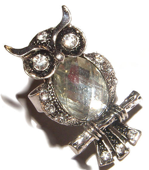 ***FOREST COLLECTION!*** SPARKLING ADJUSTABLE ANIMAL DRESS RING!