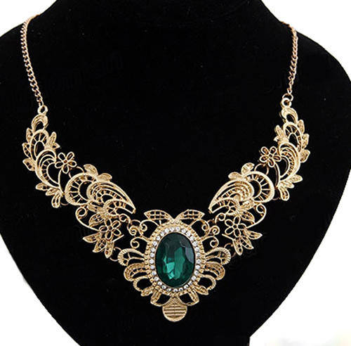 ***FAIRYTALE COLLECTION!*** GORGEOUS FILIGREE CRYSTAL NECKLACE - NEW!