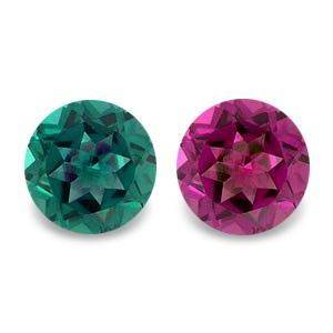ALEXANDRITE - COLOUR CHANGE ROUND CUT - 4.01cts!