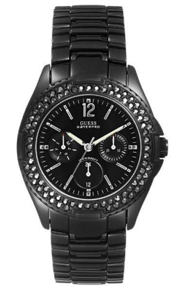 LOOK!! NEW Guess G12542l Rock Candy Ladies Watch with Swarovski Crystals!!