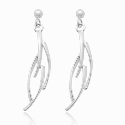 STERLING SILVER DANGLING EARRINGS!