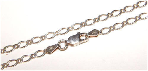 BEAUTIFUL SOLID STERLING SILVER CHARM OPEN LINK BRACELET!