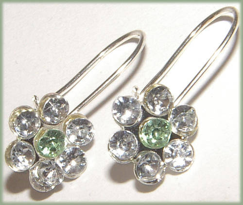 FASHION JEWELLERY --- DAINTY AND SWEET LUCITE BEAD EARRINGS!