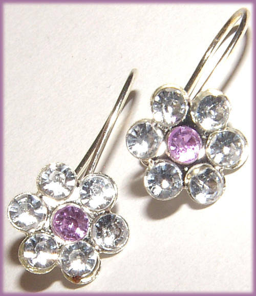 FASHION JEWELLERY --- DAINTY AND SWEET LUCITE BEAD EARRINGS!
