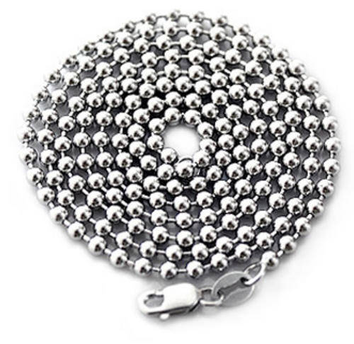 ***UNUSUAL DESIGN!!*** Solid Sterling Silver Disco Ball Link Chain!!!