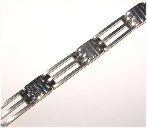 Gents Bracelet Crafted in Stainless Steel.