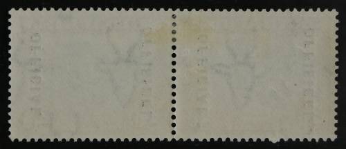SACC 19:OFF of S.A.1930-47.2s6d gr. + br. pr.(Roto iss. 50)Dist. betw. lines of overpr.(17½ - 18½mm)