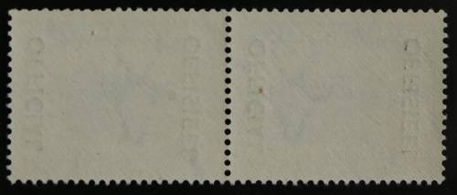 SACC 48a: OFF of S.A. 1950-54. 5s bl.+ pale blue-gr. pr.(Overpr.on Screened P. iss 121)MNH