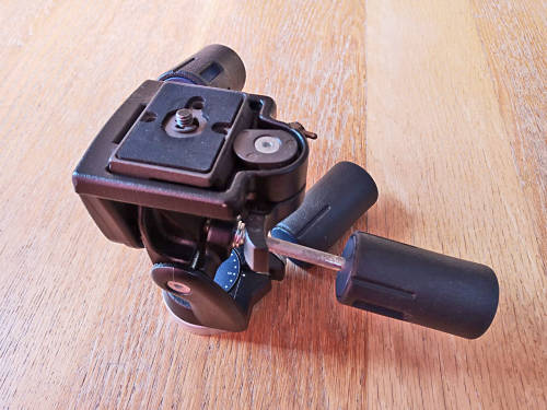 MANFROTTO 3-Way Tripod Head 141RC  Made in Italy