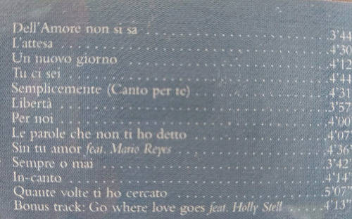 3x Andrea Bocelli CDs