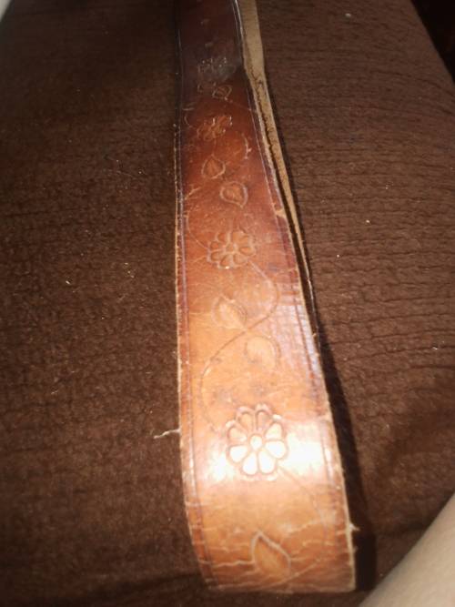 VINTAGE GENUINE LEATHER BELT