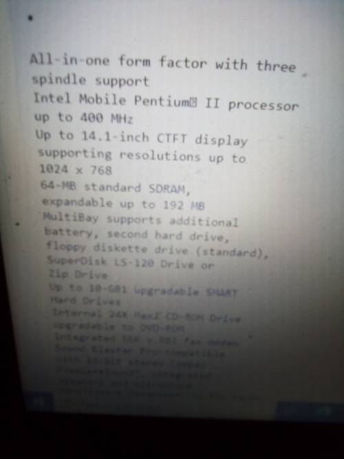 COMPAQ ARMADA 1750