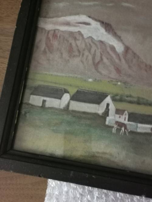 ANTIQUE ROSSALET PAINTING