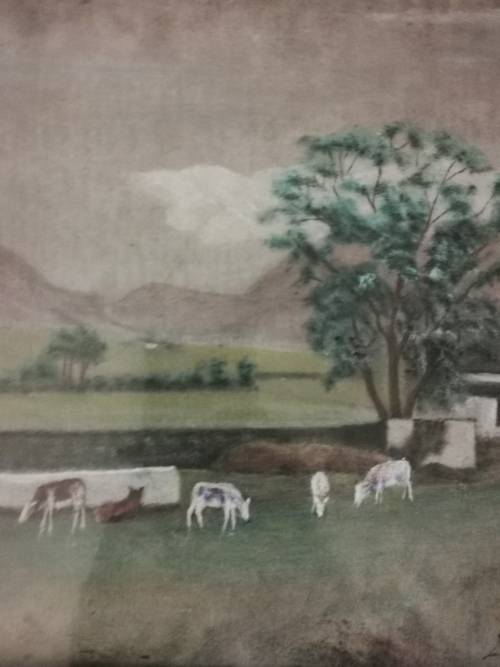 ANTIQUE ROSSALET PAINTING