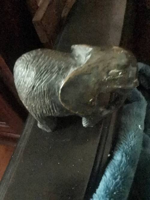 SMALL STONE ELEPHANT