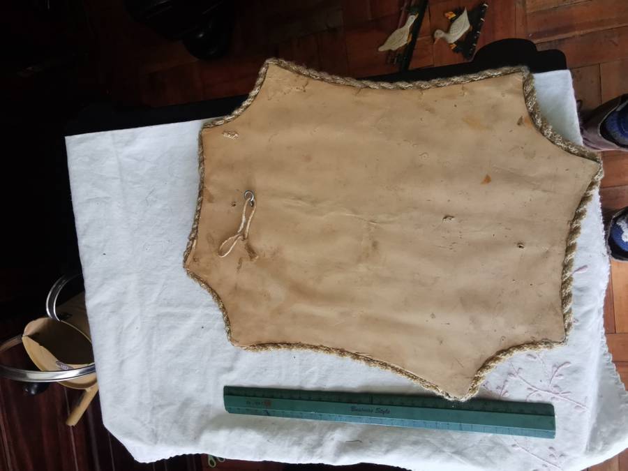 Vintage small wooden dresser with coasters