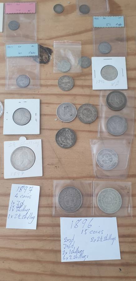My collection of ZAR Kruger coins. 87 coins in total. Sold as lot.