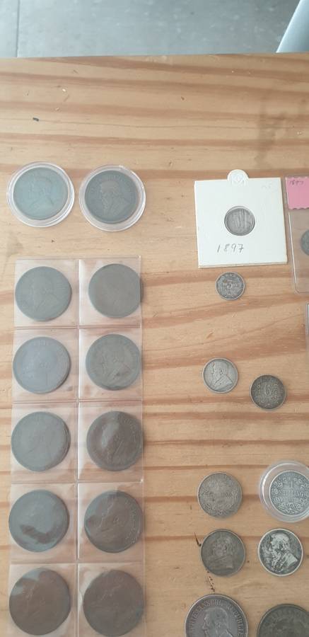 My collection of ZAR Kruger coins. 87 coins in total. Sold as lot.