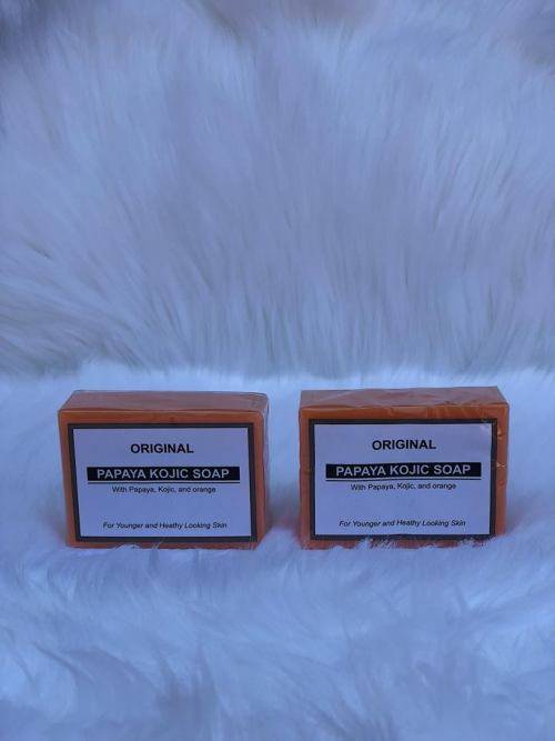 ORIGINAL KOJIC PAPAYA SOAP FOR SKIN LIGTHENING - 135 g x 2