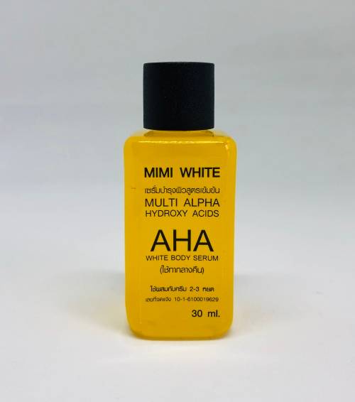 MIMI WHITE AHA BODY SERUM- 30ml