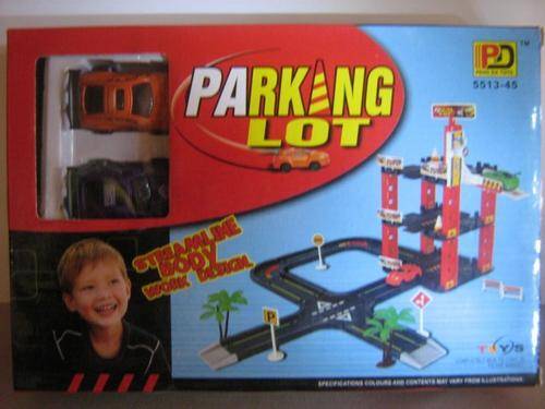 Parking Lot incl cars - Streamline Body Work Design