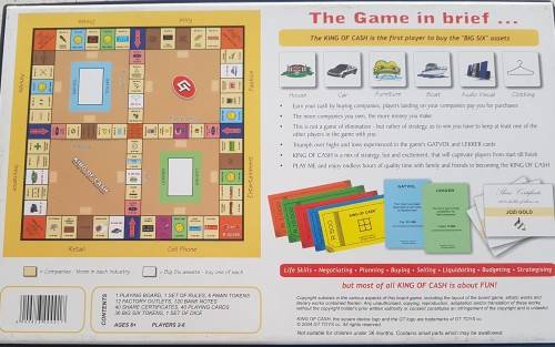 King of Cash - The truly South African Board Game