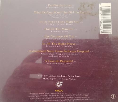 Soundtrack : Indecent Proposal