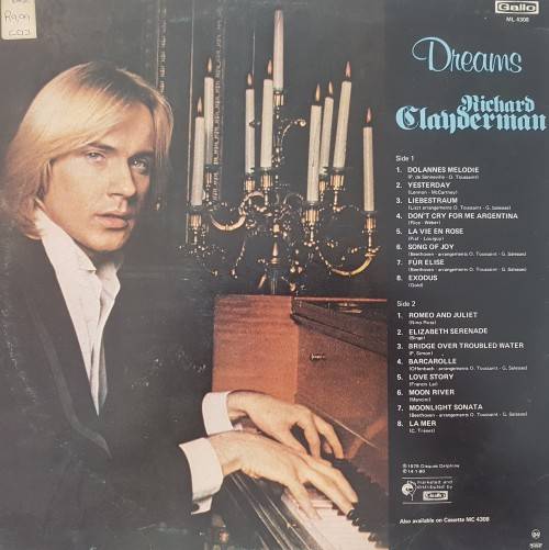 Vinyl Record: Richard Clayderman - Dreams