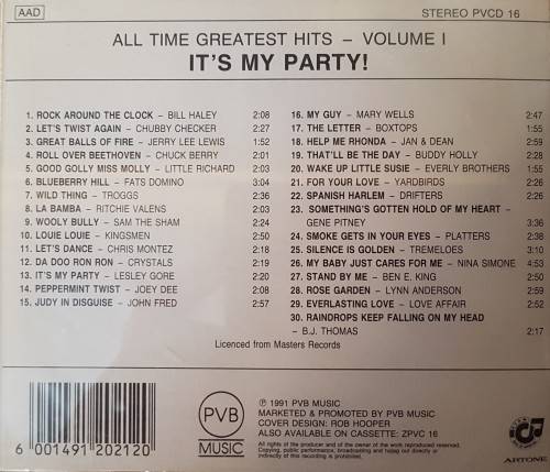It`s my Party - All the greatest hits Vol.1