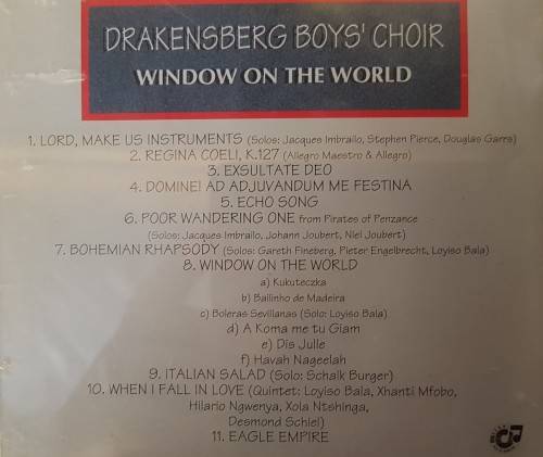 Drakensberg Boys Choir - Window of the World