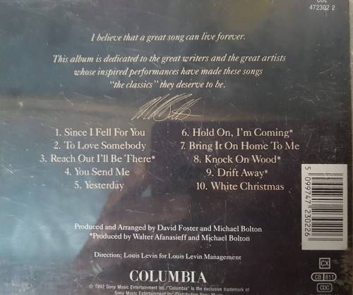 Michael Bolton - Timeless, The Classics