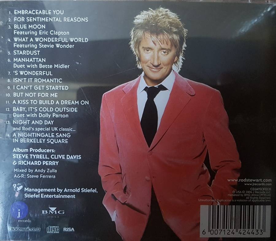 Rod Stewart - Stardust , The Great American songbook Volume III