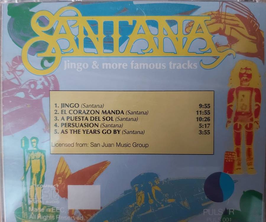 Santana - Jingo & more Famous Tracks