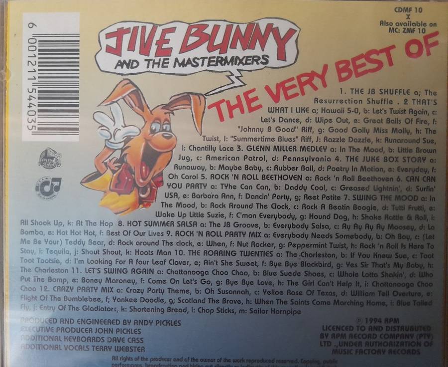 Jive Bunny and the mastermixers - The very best of
